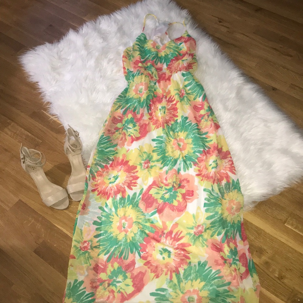 Floral maxi